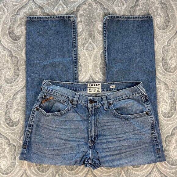 Mens Ariat Boot But Jeans - Picture 1 of 3